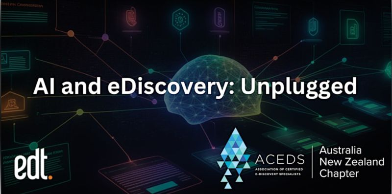 EDT sponsored ACEDS event