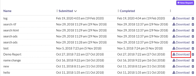 Download your report